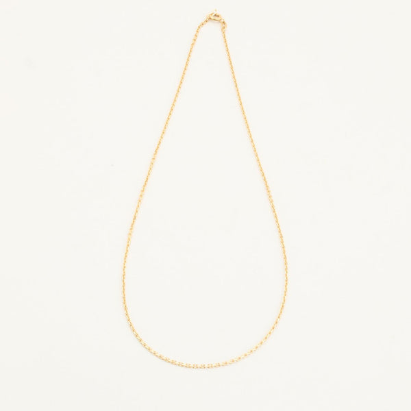 Ankerkæde Halskæde i 8K guld, 44 cm, 3.14 g