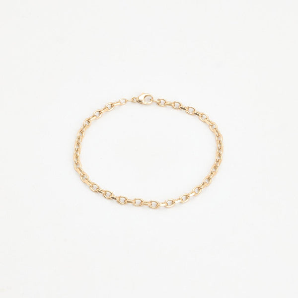 Belcher Armbånd i 8K guld, 21.5 cm, 7.65 g