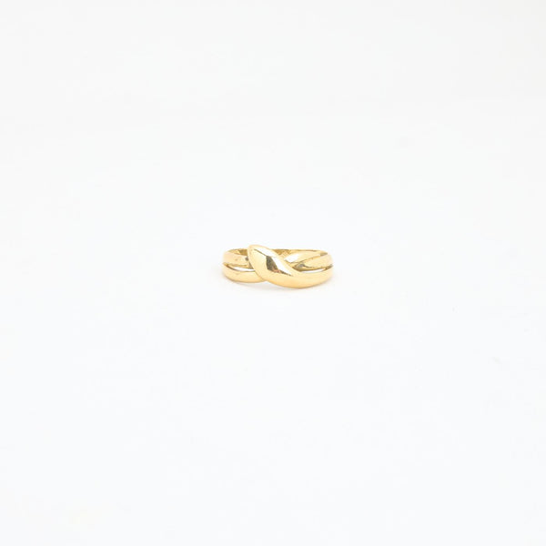 Slangering i 18K guld, str. 52