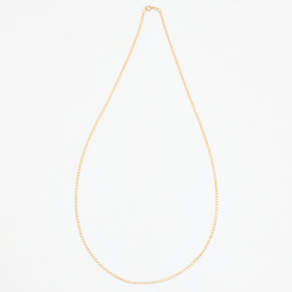 Panser Halskæde i 14K guld, 56.5 cm, 3.77 g