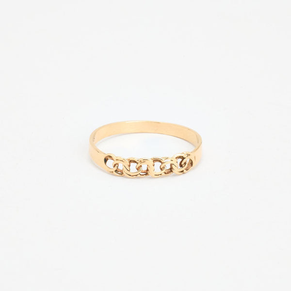 Bismark Ring i 14K guld, str. 53