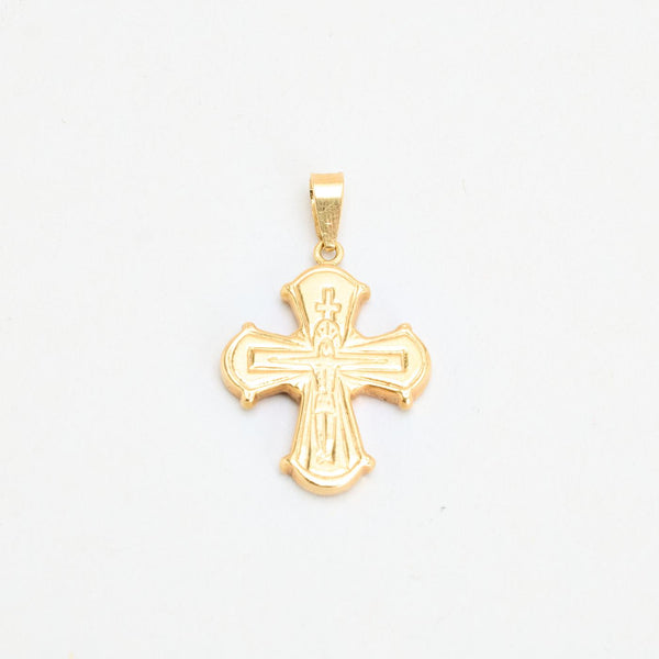 Dagmarkors i 14K guld, 3.5 cm, 2.65 g