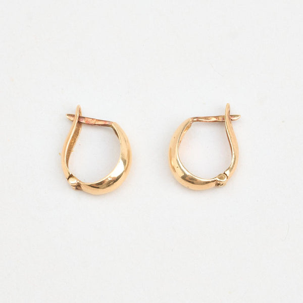 Huggies i 14K guld, 1.5 cm,