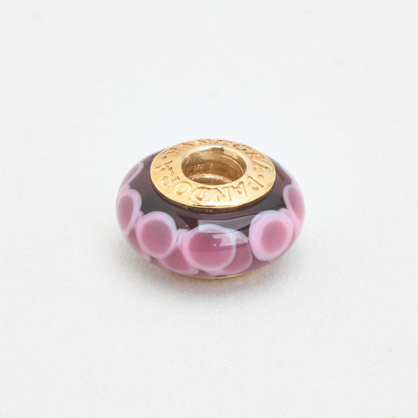 Pandora Murano Charm i 14K guld, 1.3 cm, 1.3 g