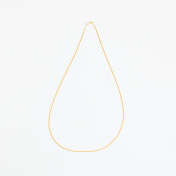 Panser Halskæde i 14K guld, 60.6 cm, 3.41 g