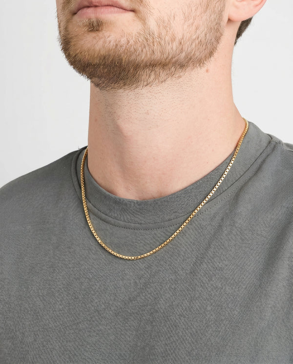 Venezia Halskæde i 8K guld, 50.5 cm, 9.65 g