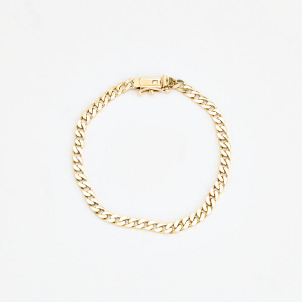 Panser Armbånd i 14K guld, 17.5 cm, 7.5 g