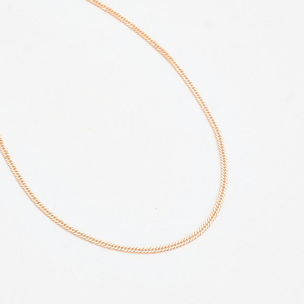 Panser Halskæde i 14K guld, 54.5 cm, 2.67 g