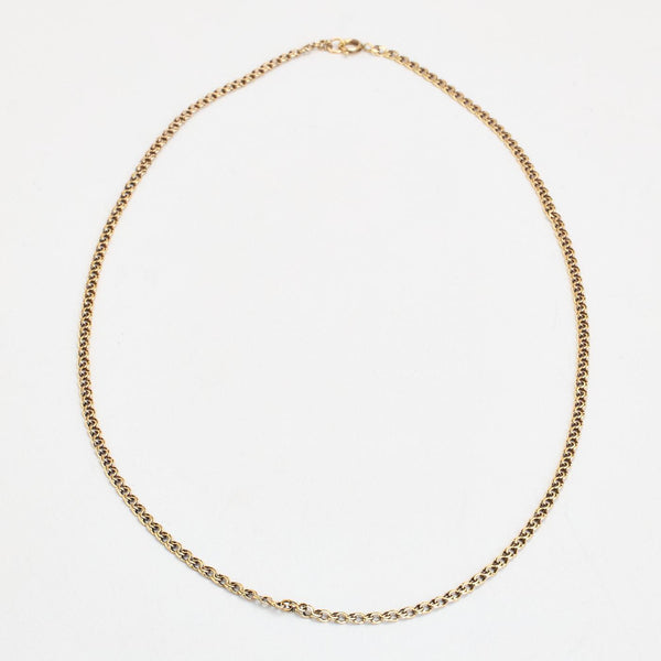 Bismark Halskæde i 14K guld, 48 cm, 4 g