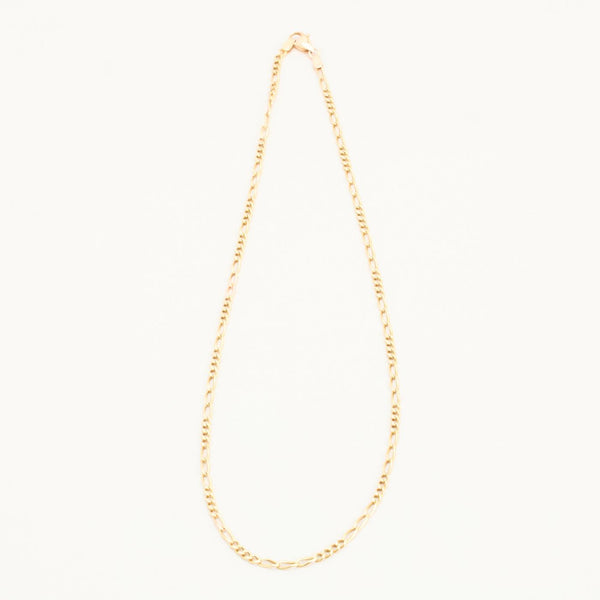 Figaro Halskæde i 8K guld, 44.5 cm, 6.3 g