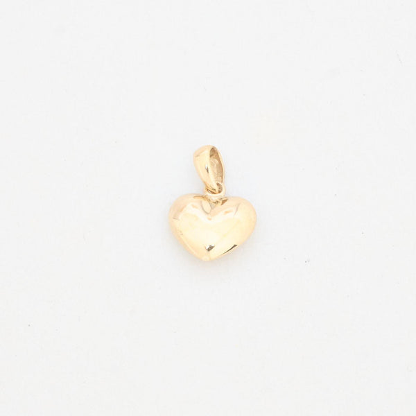 Klassisk Hjerte vedhæng i 8K guld, 2 cm, 1.1 g
