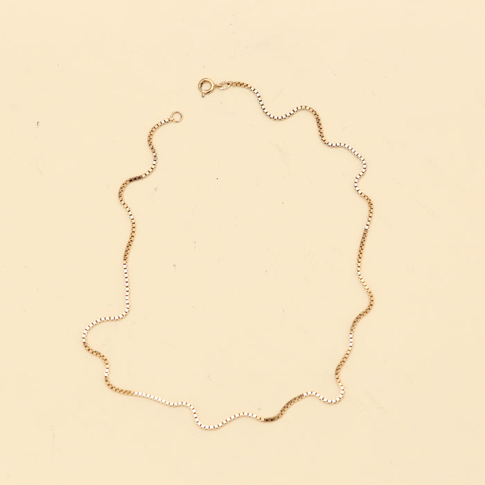 Venezia Halskæde i 8 karat, 42.5 cm